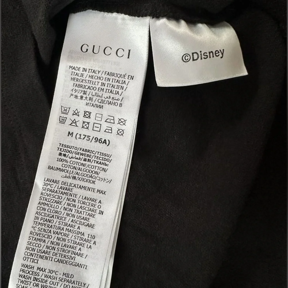 Gucci Black Graphic Tee - Picture 5 of 6